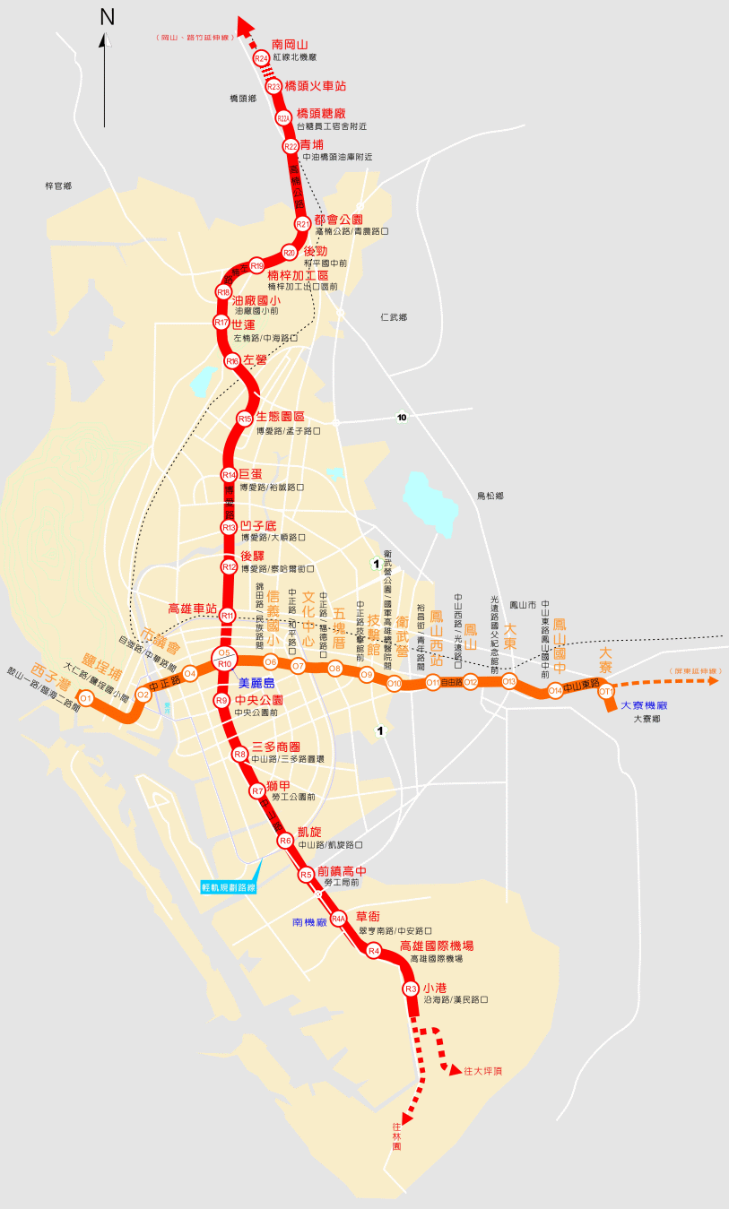 捷運路線圖